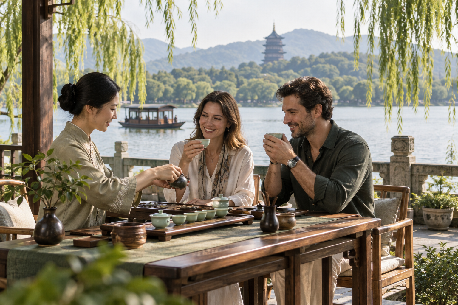Tea culture in Hangzhou